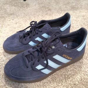 Adidas Spezial Dark Blue and Light Blue Sneakers